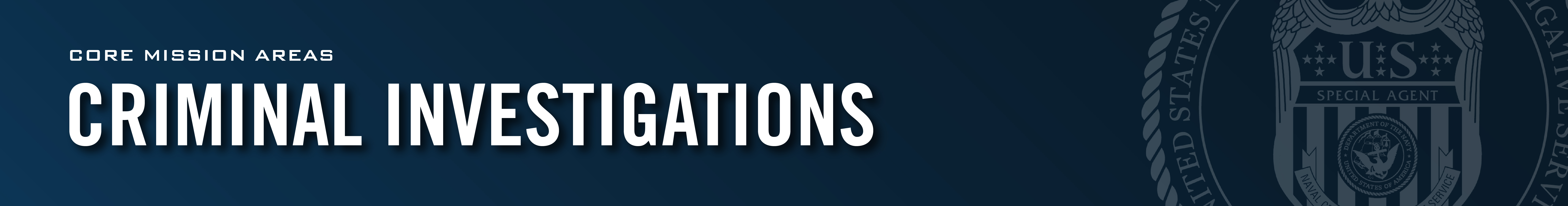 Criminal Investigations